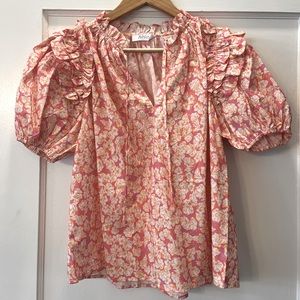 Avara Pink Floral Top